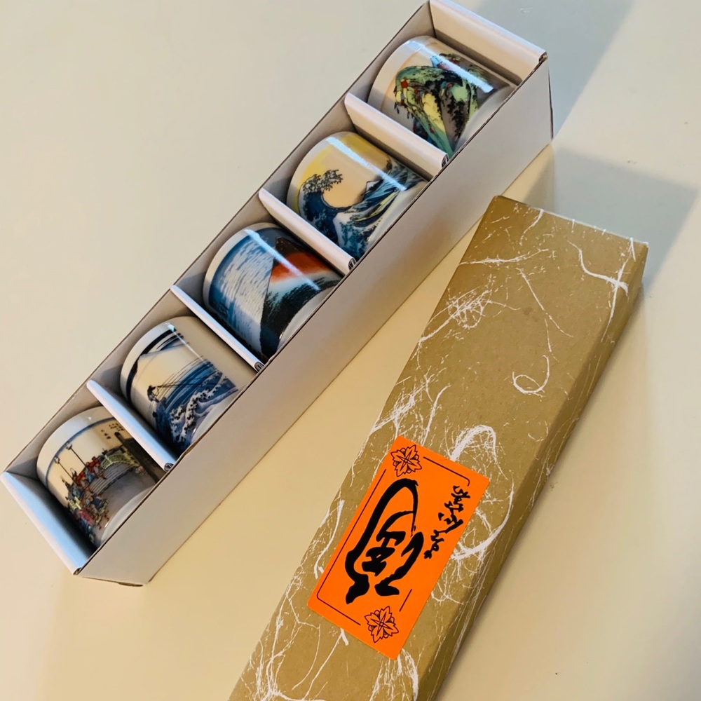 mini japanese teacups.